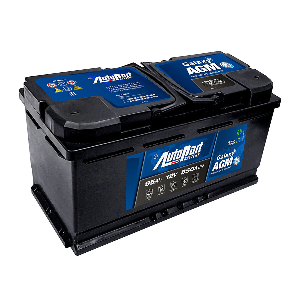 AGM 95Ah 850A