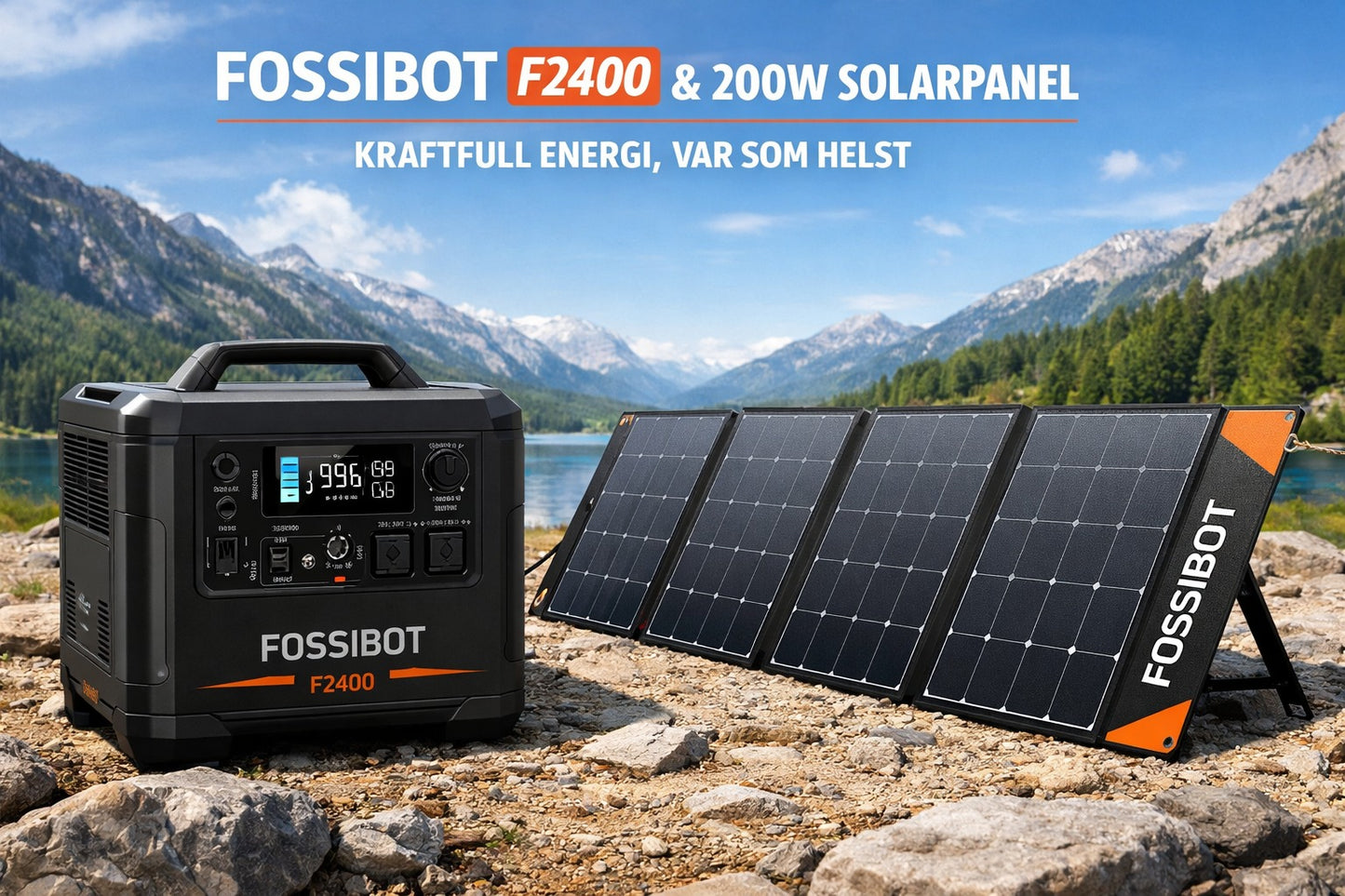 Fossibot F2400 Black
